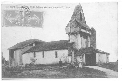 40 // SORE - La vieille église   2591  **