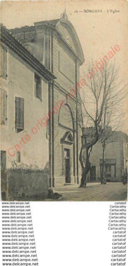 84.  SORGUES .  L'Eglise .