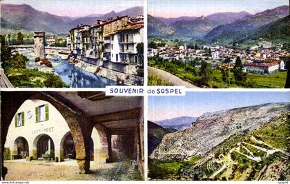 CPA Souvenir de Sospel
