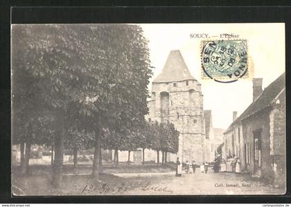CPA Soucy, L`Eglise
