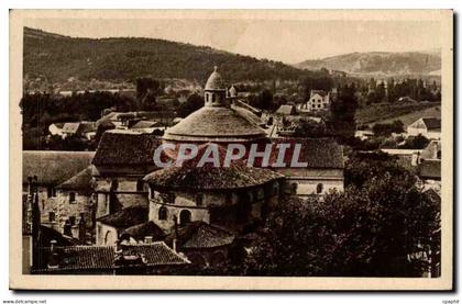 CPA Souillac L'eglise abbatiale Style romano byzantin