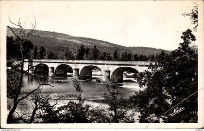 CPA Souillac Le pont sur la Dordogne