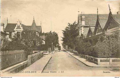 33 - Soulac sur Mer - Avenue Thiers - CPA - Voir Scans Recto-Verso