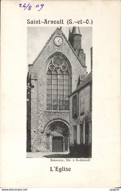 CPA Saint Arnoult (S et O) L'Eglise