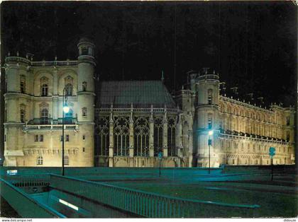 78 - St Germain en Laye - Château - Le Château la nuit - CPM - Voir Scans Recto-Verso