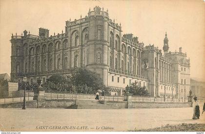 CPA Saint Germain en Laye le chateau