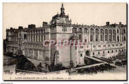 CPA St Germain en Laye Le chateau