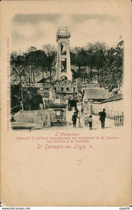 CPA Saint Germain en Laye L'ascenseur