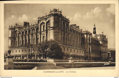 CPA St Germain en Laye le Chateau