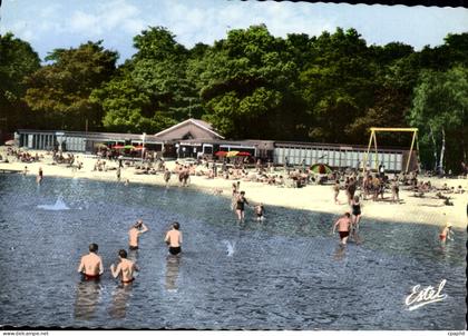 CPSM Saint Leger En Yvelines Plage Des Etangs De Hollande