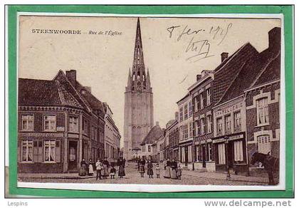STEENVOORDE --  Rue de l'Eglise
