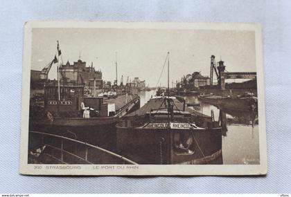 AA583, Strasbourg, le port du Rhin, Bas Rhin 67