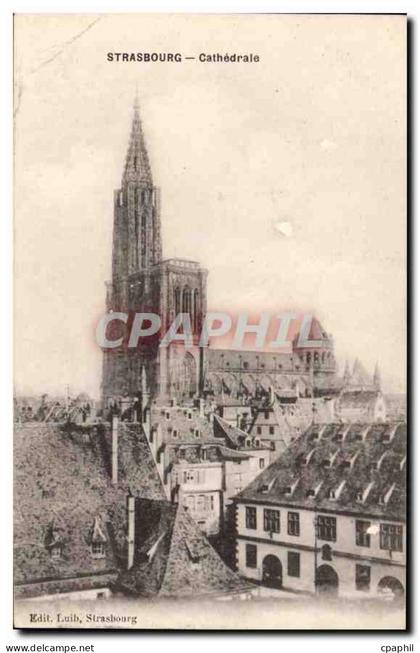 CPA Strasbourg Cathedrale