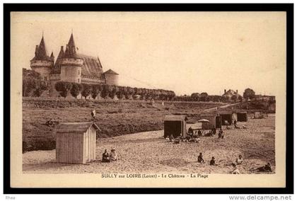 45 Sully-sur-Loire chateau plage D45D K45315K C45315C RH065463