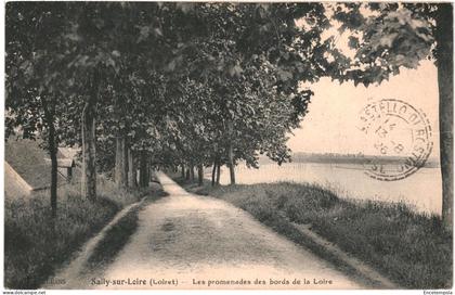 CPA Carte postale France  Sully sur Loire  Les promenades des bords de la Loire  1926 VM64949