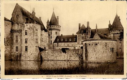 Sully sur Loire - Le Chateau Feodal - CPA