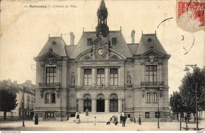 CPA Suresnes L'Hotel de Ville