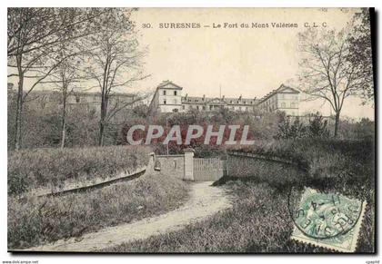 CPA suresnes Le Fort du Mont Valerien Militaria