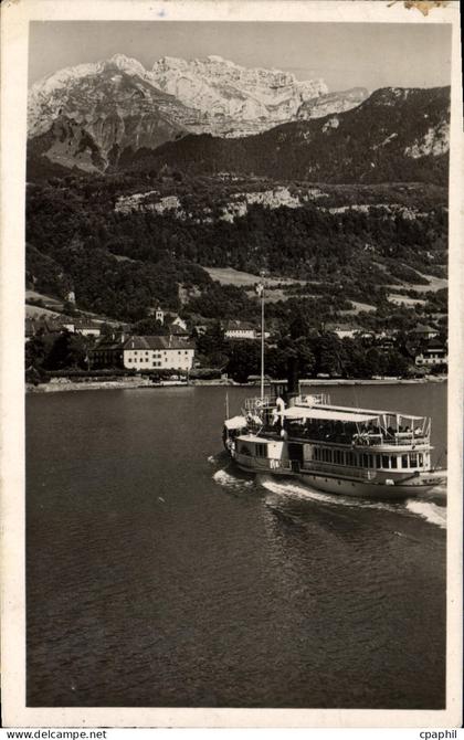 CPA lac d'Annecy Talloires la Tournette