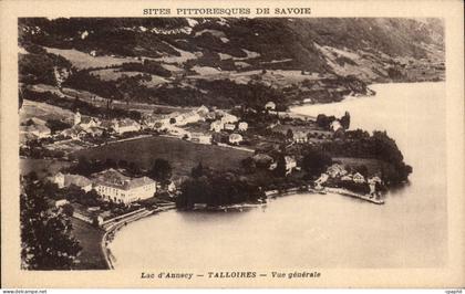 CPA Talloires Vue generale