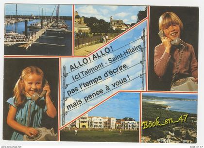 {75915} 85 Vendée Talmont Saint Hilaire , multivues ; divers aspects