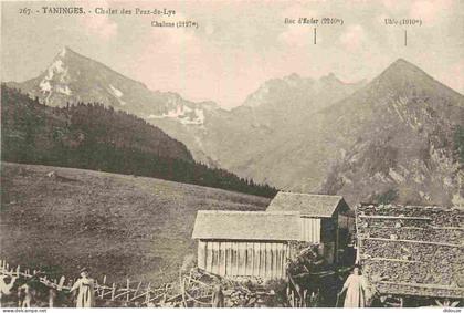 74 - Taninges - Chalet des Praz de lys - Animée - CPA - Voir Scans Recto-Verso