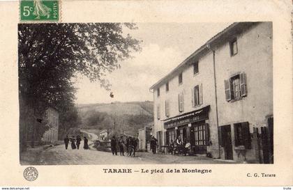 TARARE LE PIED DE LA MONTAGNE "CAFE AU PIED DE LA MONTAGNE"