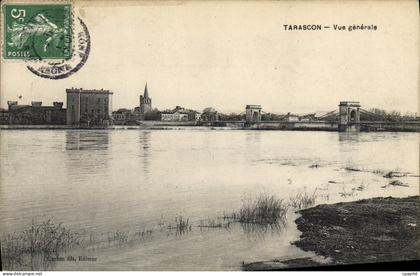CPA Tarascon vue generale