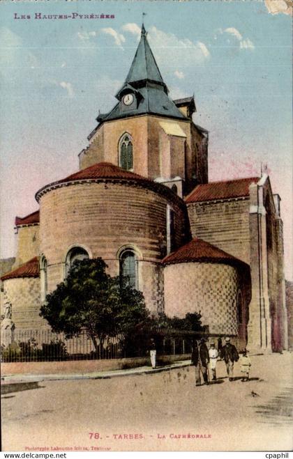 CPA Tarbes La cathedrale