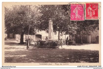AWRP13-0770-83 - TAVERNES - Place des jardins