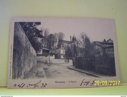 TAVERNY (VAL D'OISE) L'EGLISE