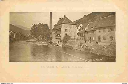68 - Thann - La Thur à Thann - Animée - CPA - Voir Scans Recto-Verso