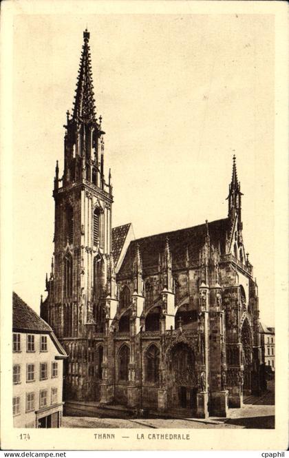 CPA Thann la Cathedrale