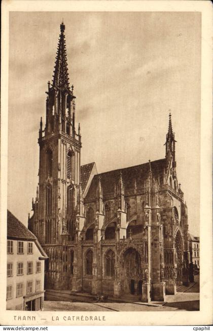 CPA Thann La Cathedrale