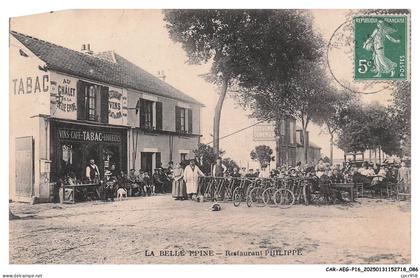 CAR-AEGP16-1048-94 - THIAIS - LA BELLE EPINE - restaurant philippe