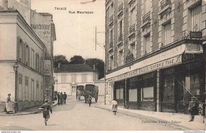 FRANCE - Thiais - Rue Maurepas - Epicerie fine - Attelage cheval - CPA