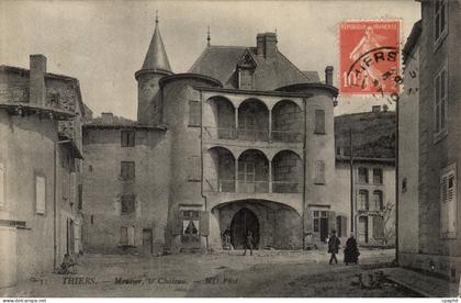 Thiers - Le Chateau - CPA