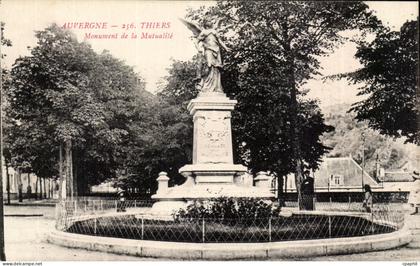 Thiers - Monument de la Mutualite - CPA