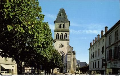 CPSM THIVIERS La Place église