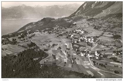 THOLLON 74 - Vue générale aérienne