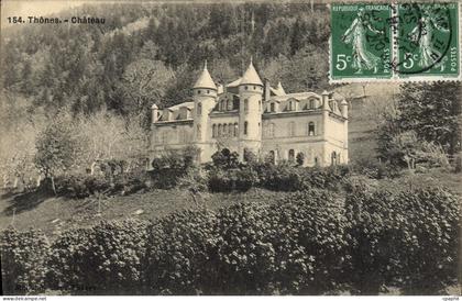 CPA Thones Château