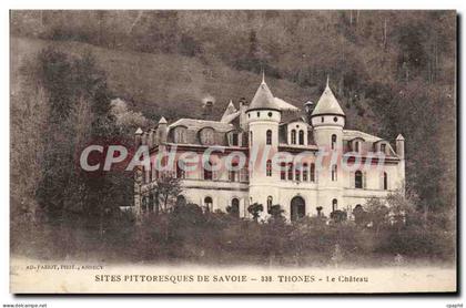 CPA Thones Le Château