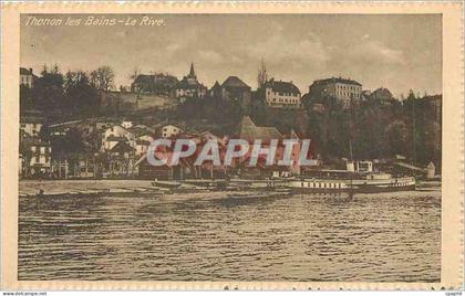 CPA THONON LES BAINS-LA RIVE