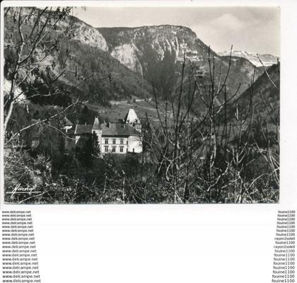 carte ( format 15 x 10 cm ) de THORENS GLIERES  château de sales  ( recto verso )