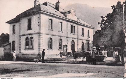 Thorens Glieres - La Place de la Mairie - CPA °J