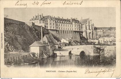 Thouars CPA Chateau (facade Est)