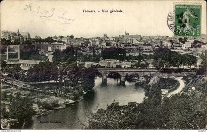 Thouars CPA Vue generale