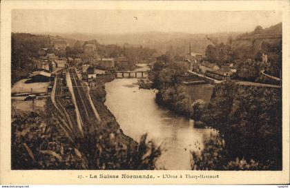 CPA La Suisse Normande L'Orne A Thury Harcourt