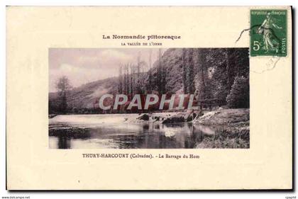 CPA Thury Harcourt Le Barrage du Hom Vallee de l'Orne