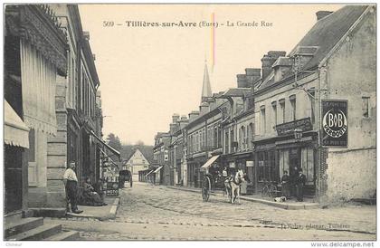TILLIERES SUR AVRE LA GRANDE RUE
